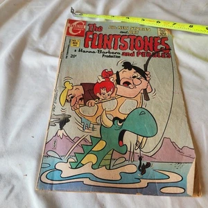 Flintstones & Pebbles fumetto vintage dicembre 1971 Charlton Comics Hanna-Barbera - Foto 1 di 5