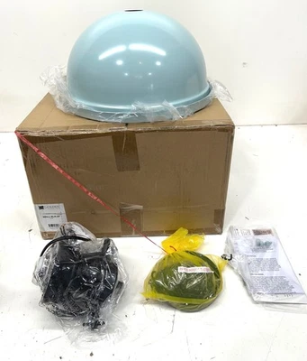 Golden Lighting Duncan 14 in. 1-Light Black Pendant Seafoam Shade - Image 1 of 3