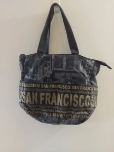 Robin Ruth San Francisco Canvas Top Handle Bag - Picture 1 of 7