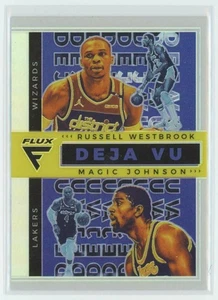 2020-21 Panini Flux Deja Vu #5 Russell Westbrook/Magic Johnson - Picture 1 of 2
