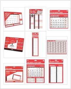 2026 Wall Slim Calendar, Large Month to View Planner, Eas View Calendar TALLON - Picture 1 of 29