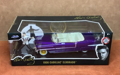 ELVIS PRESLEY 1956 Cadillac Eldorado Jada 1:24 Diecast Car & Figurine ~ SEALED - Image 1 of 4