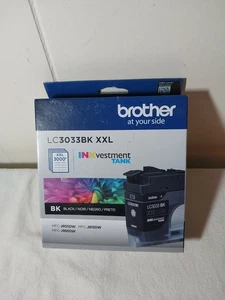 Brother LC3033BK XXL BLACK Super High-yield INKvestment Ink Tank EXP 03/2026 - Picture 1 of 6