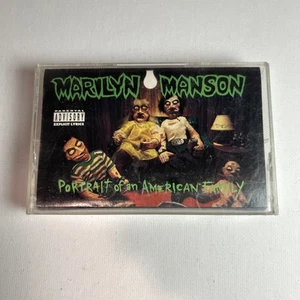MARILYN MANSON - Portrait Of An American Family (1994) Cassette Shock Nu Metal - Picture 1 of 4
