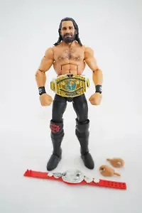 Figura de acción de lucha libre Mattel 2018 WWE Seth Rollins Elite Top Picks - Imagen 1 de 13
