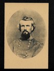 Gen Nathan Bedford Forrest Confederate Photo Reprint On 100 Year Old Paper 