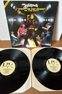 WHITESNAKE - LIVE IN THE HEART OF THE CITY - UK VINYL 2LP 1980 EX - Picture 1 of 9