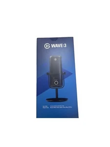 Elgato Wave:3|Microfono Condensatore|USB|MixerDigitale|Anti-Clipping|per Creator - Imagen 1 de 9