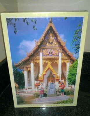 JR Puzzles 1000 piece jigsaw Wat Chalong Temple Phuket Thailand New Sealed - Image 1 of 4