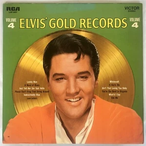 ELVIS PRESLEY ELVIS' GOLD RECORDS VOL.4 LP RCA - Picture 1 of 1