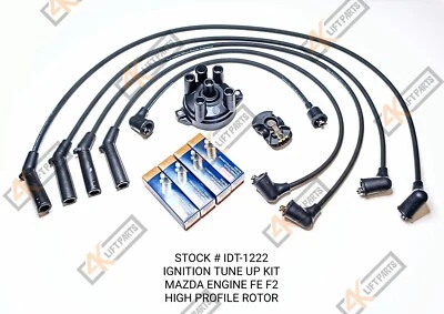 KIT DE PUESTA A PUNTO FE & F2 MAZDA ENCENDIDO PARA CARRETILLA ELEVADORA HYSTER, YALE MOTOR DE 2,0 L Y 2,2 L Foto 1 de 4