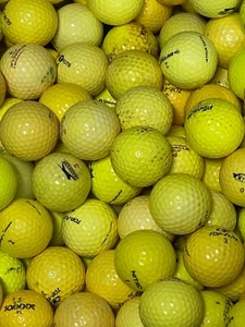 100 pelotas de golf amarillas surtidas usadas - 2A Shag AA práctica Hit-A-Way - Imagen 1 de 4