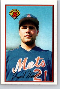 1989 Bowman #378 Dave Proctor Mets NM-MT