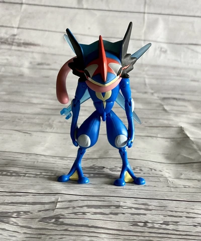 Pokémon Ash-Greninja 5” Poseable Figure Tomy Nintendo Greninja Star Cover