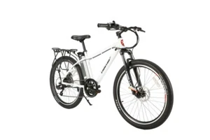 X-Treme Trail Maker Elite 24 Volt Electric Mountain Bike White - Picture 1 of 12