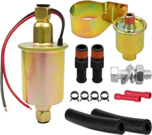 6 VOLT FUEL PUMP or PRIMER PUMP LOW PRESSURE 2.5psi-4psi 25gph-30gph with FILTER - Picture 1 of 1