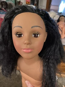 2013 MADAME ALEXANDER African American 18” doll Gorgeous doll! - Picture 1 of 6