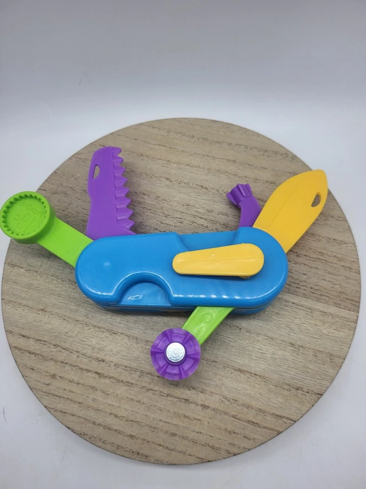 NAVAJA SUIZA/MULTIH VINTAGE 1998 PLAY-DOH FUN CUTTER DE PLAYSKOOL Foto 1 de 3