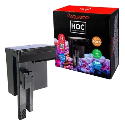 Filtro canister suspenso AQUATOP HC300-UV 300 GPH HOC com UV 7W - Imagem 1 de 4