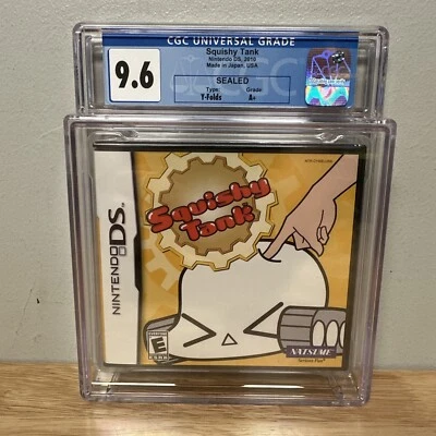 Squishy Tank (Nintendo DS, 2010) Brand New Sealed CGC GRADED 9.6 A+ - Image 1 of 3