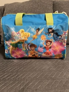 Disney Fairies Tinkerbell Tote Gym Carry-On Kids Overnight Going To Grandmas Bag - Picture 1 of 18