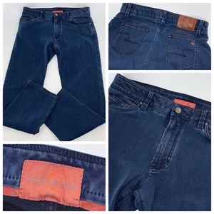 Cortigiani Jeans 34x28 Herren Blau Denim Stretch Handmade In Italy Gr.409 YGI R4-74 - Bild 1 von 16