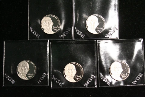 2011 S 5C Proof Jefferson Nickel **Free Shipping** Cover