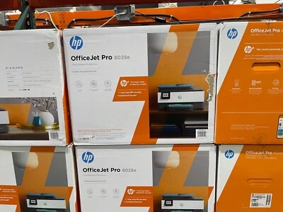 HP OfficeJet Pro 8028e Wireless All-In-One AIO Color Printer Scanner Copier Fax. - Image 1 of 4