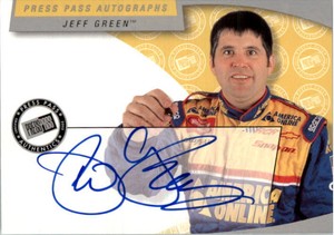 2003 Press Pass Autographs #19 Jeff Green E/P  