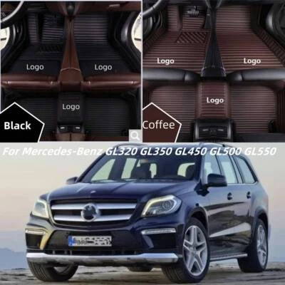 For Mercedes-Benz GL320 GL350 GL450 GL500 GL550 Custom Car Floor Mat Liners - Image 1 of 4
