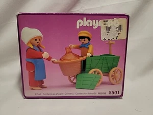 Playmobil / 5501 / Bauernfrau & Helferin verkauft Wein / Neu und versiegelt - Bild 1 von 6