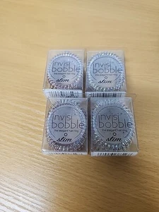 (4) Invisibobble Slim Vanity Fairy Eleganter Haarring 3er Pack (12 insgesamt) - Bild 1 von 6