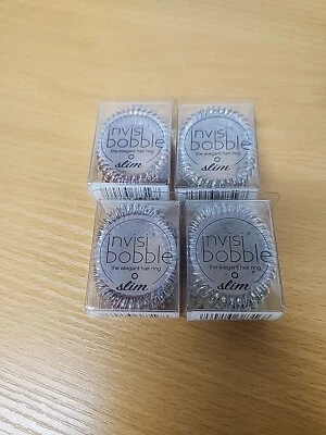 (4) Anillo de pelo elegante de hadas tocador delgado invisibobble paquete de 3 (12 en total) Foto 1 de 4
