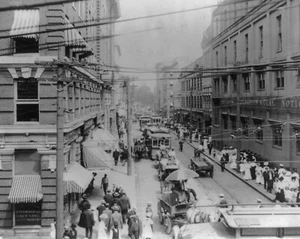 Granby Street, Norfolk, Virginia in 1906, New Reproduction of an old picture - Picture 1 of 1