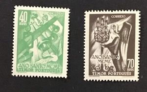 TIMOR 1950 XF MNH Sc#258-259, (W46) - Picture 1 of 2