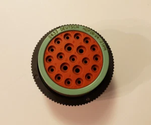 TE Konnektivität Buchse kreisförmiger Stecker 21 Positionen HDP26-24-21PN - Bild 1 von 3