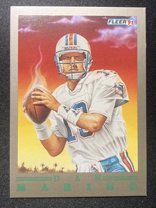 Dan Marino #5 Fleer 1991 Pro Visions