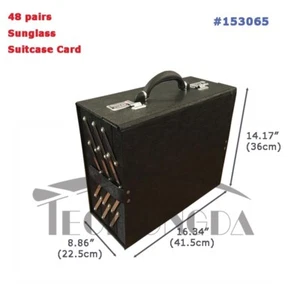 Sunglasses Organizer Foldable Eyeglasses Storage Sunglass Jewelry 48 Pairs - Picture 1 of 8