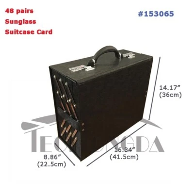 Sunglasses Organizer Foldable Eyeglasses Storage Sunglass Jewelry 48 Pairs - Image 1 of 4