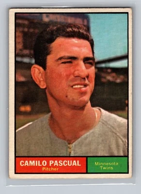 1961 Topps Camilo Pascual #235 - Minnesota Twins Foto 1 de 2