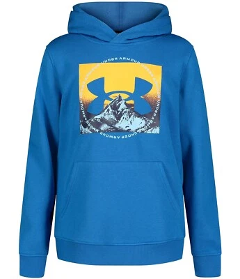 Sudadera con capucha Under Armour manga larga sobre todo niños talla YXL Foto 1 de 4