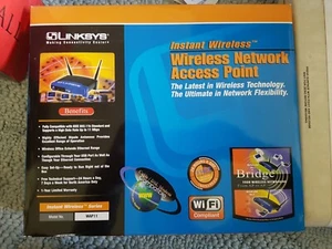 Linksys WAP11 Wireless-B Network Access Point (WAP) 11Mbps 32-User 2.8GHz - Picture 1 of 4