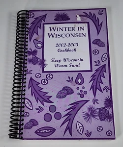 Winter In Wisconsin Cookbook 2002-2003 Recipes - Imagen 1 de 9