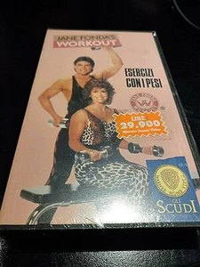 VHS - ESERCIZI CON I PESI - WORKOUT CON JANE FONDA - - Imagen 1 de 1
