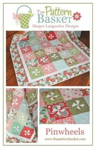 Quilt Pattern PINWHEELS Layer Cake Friendly The Pattern Basket BLISS Bonnie Cam - Picture 1 of 4