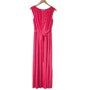 Darling Tallulah Pleated Maxi Dress In Rouge Wedding Party Size S NWT - Picture 1 of 12