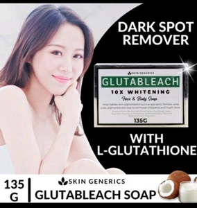 Skin Generics GLUTABLEACH 10X Whitening Face & Body Soap 135g - Picture 1 of 7