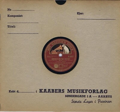 DUKE ELLINGTON Cocktails For Two / Live And Love Tonight UK Shellac HMV B.6497 - Image 1 of 3