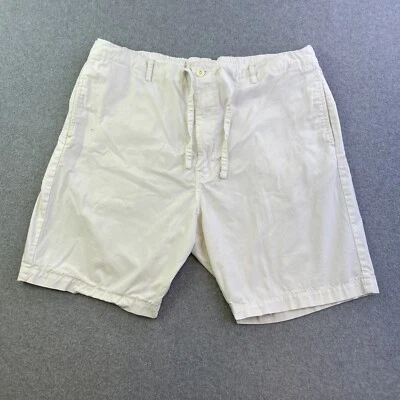 Pantalones Cortos Levis Para Hombre XL Blanco Chino Bermudas Informales Preppy Cordones Adulto Foto 1 de 4
