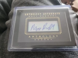 Matt Puempel 14/15 Panini Anthology Autos /299 AUTOGRAPH - Imagen 1 de 2